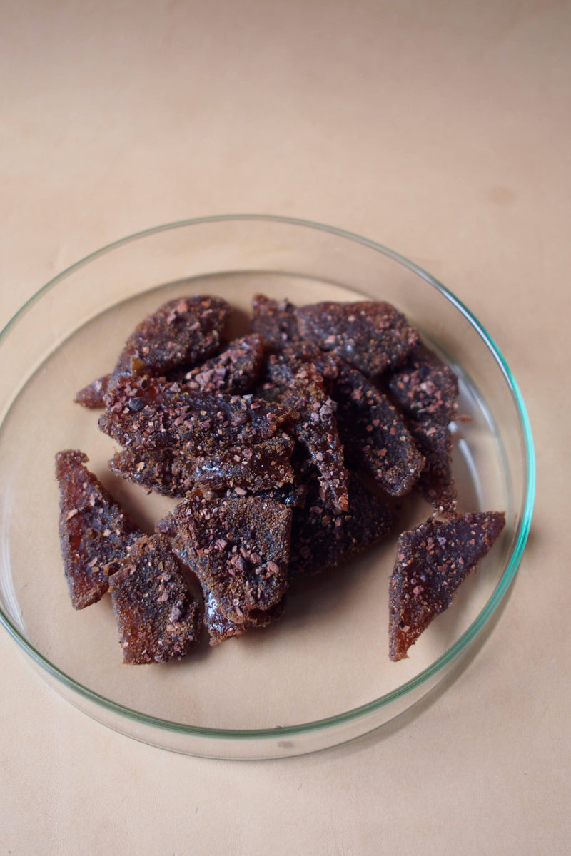 MIKAN PEEL ”CACAO” / Summer mandarin peel cacao
