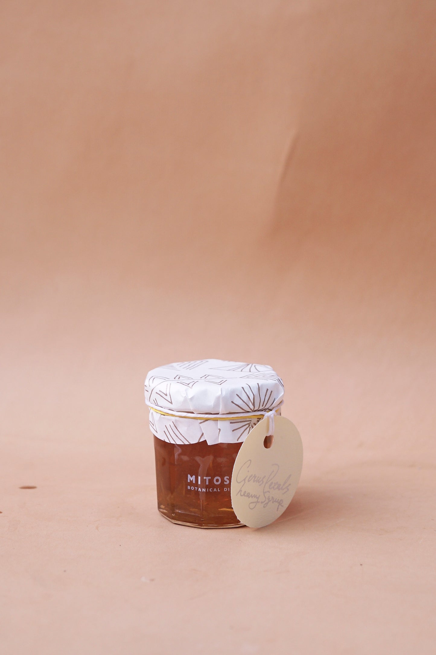 CITRUS FLOWER PETAL FROM GARDEN / 庭の柑橘花びらシロップ