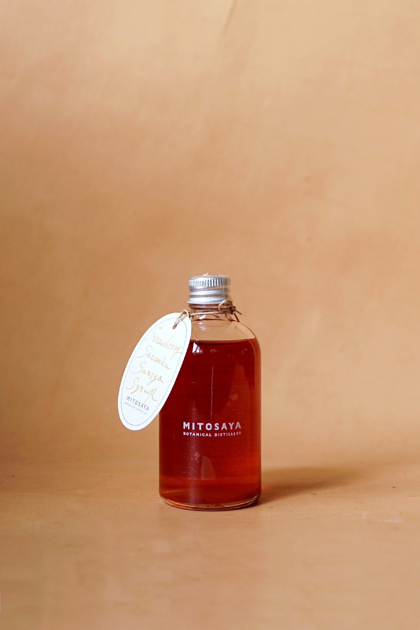 STRAWBERRY, SAZANKA AND SANSHO SYRUP / いちご、山茶花、山椒のシロップ