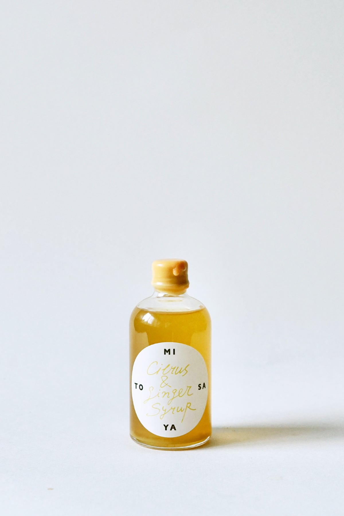CITRUS & GINGER SYRUP / 柑橘の香りとジンジャーのシロップ
