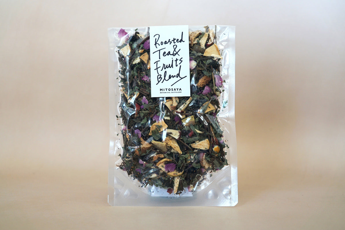 ROASTED TEA AND FRUITS BLEND / 有機ほうじ茶と果実のブレンドティー
