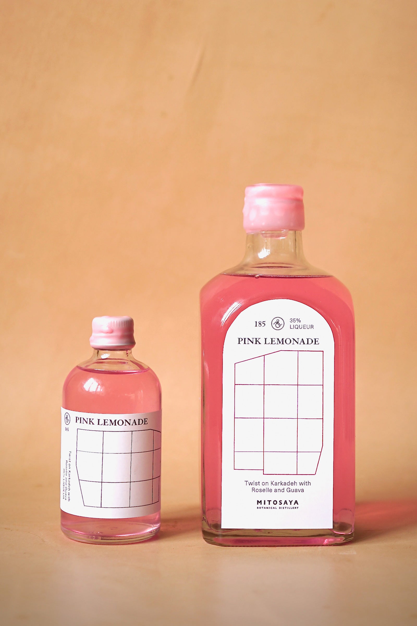 即完売品　mitosaya ミトサヤ ブランデー　LEMON POI 185 PINK LEMONADE – mitosaya botanical distillery