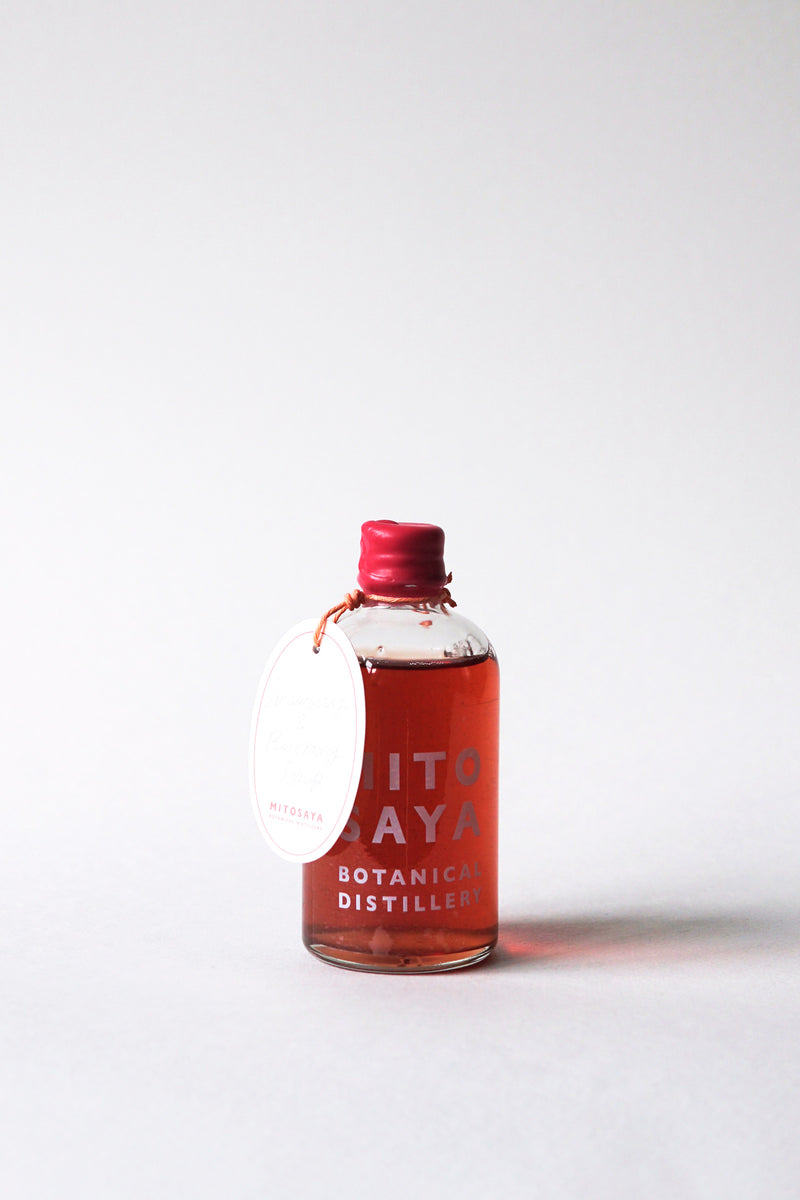 STRAWBERRY & ROSEMARY SYRUP / 苺とローズマリーのシロップ