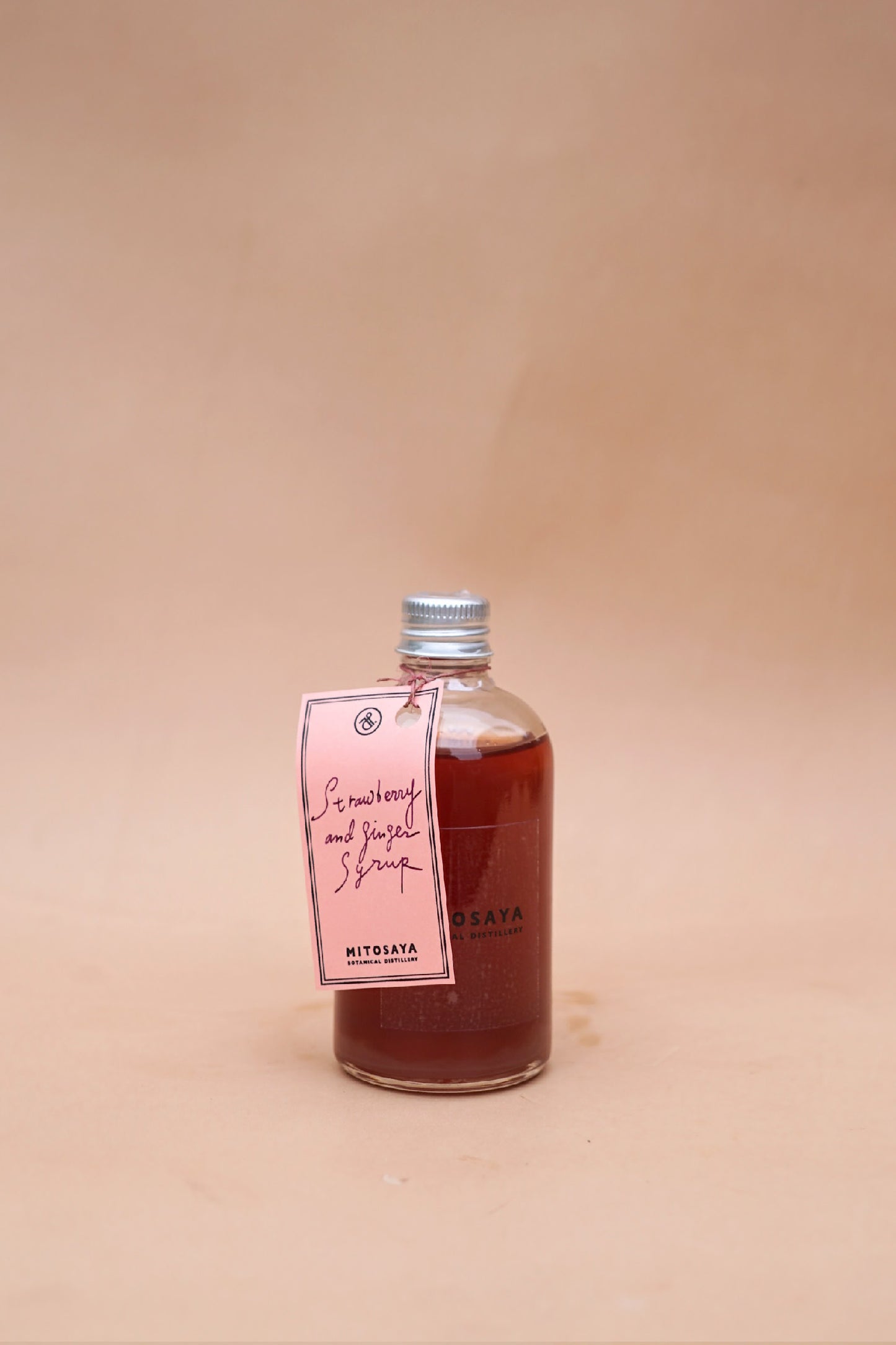 STRAWBERRY AND GINGER SYRUP / 苺と生姜のシロップ
